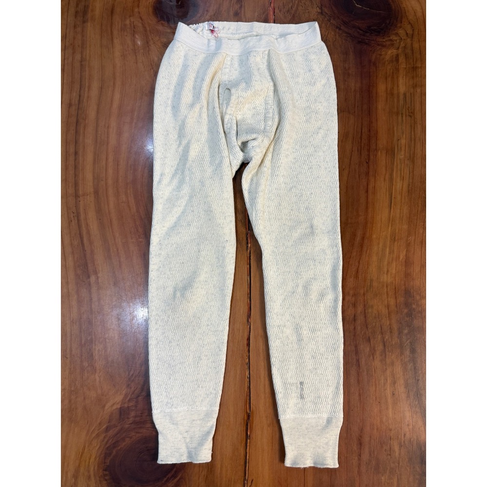 Vintage 60s Bradford Norak Mens Thermal Base Layer Pants Medium Wool Knit NN1